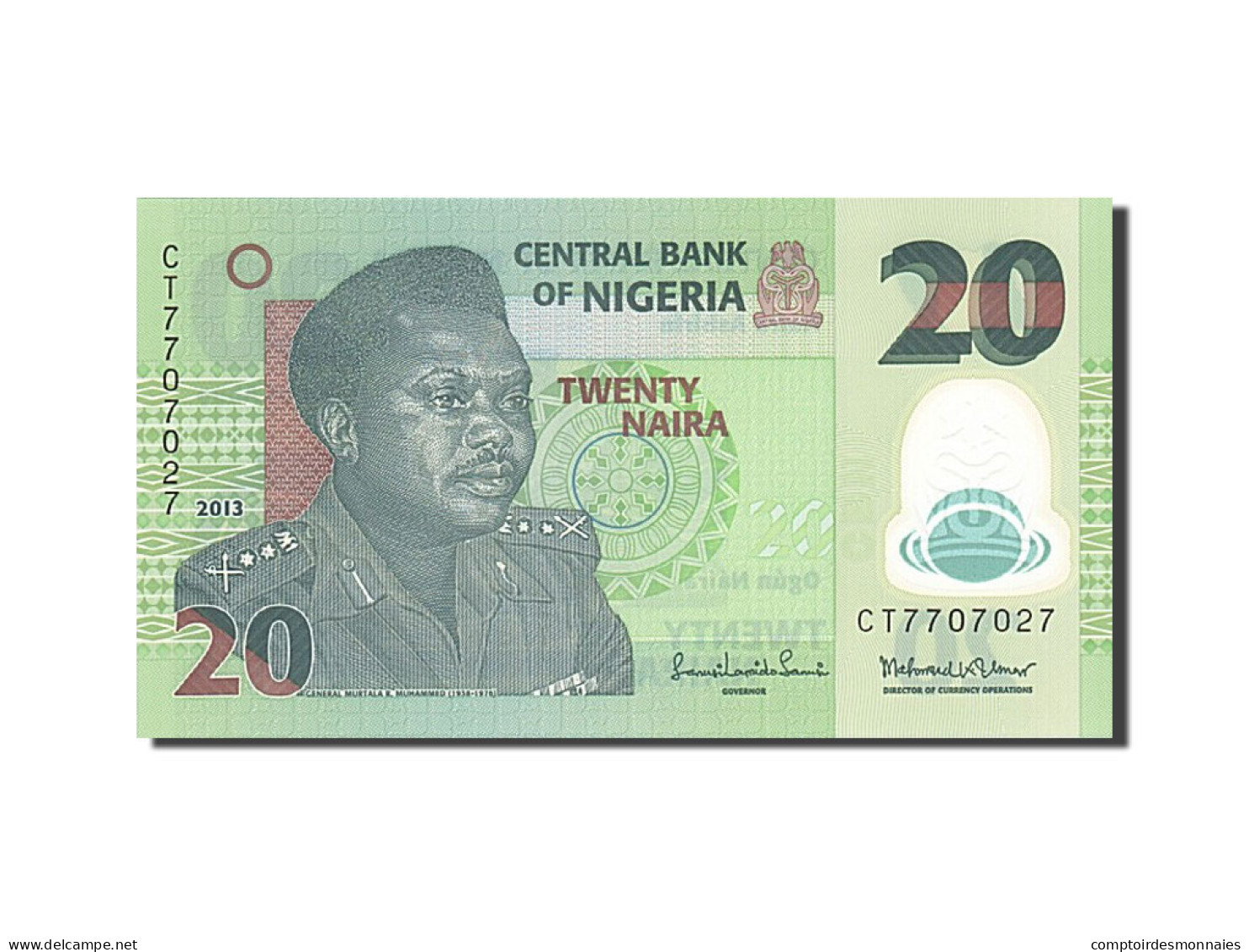 Billet, Nigéria, 20 Naira, 2013, 2013, NEUF - Nigeria