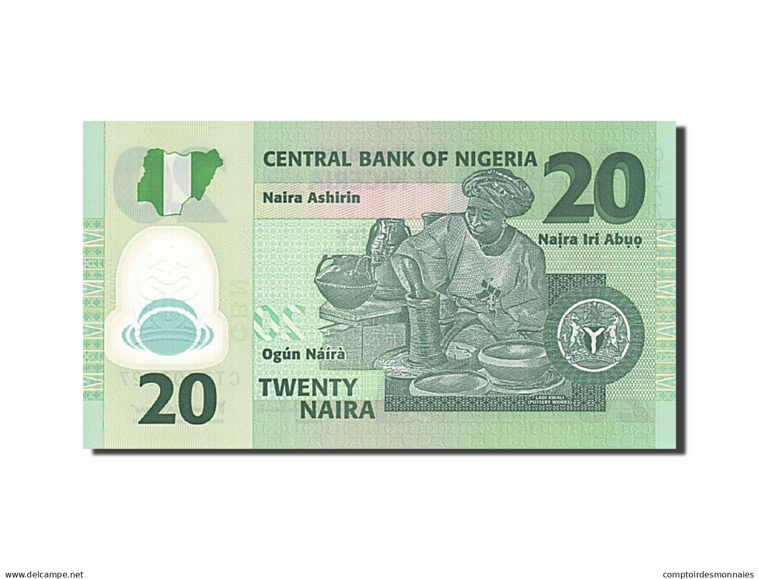 Billet, Nigéria, 20 Naira, 2013, 2013, NEUF - Nigeria