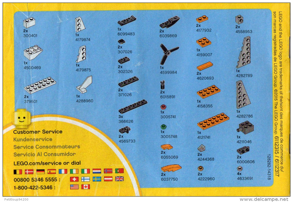 CATALOGUE LEGO Créator 31028 - Catalogues