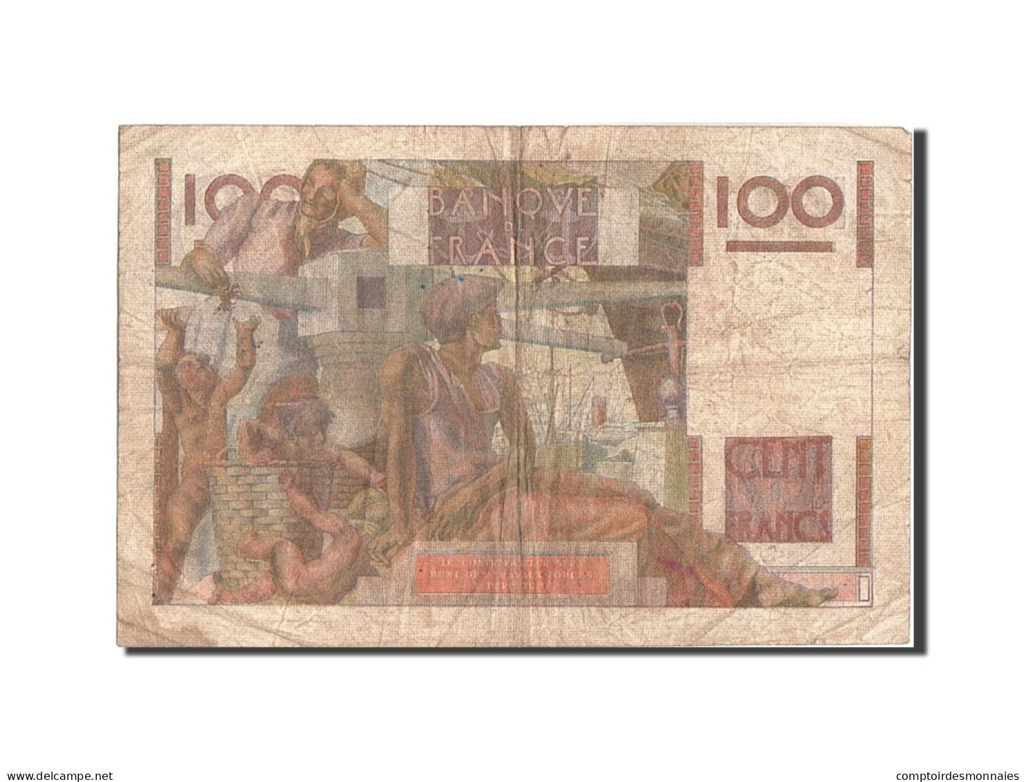 Billet, France, 100 Francs, 100 F 1945-1954 ''Jeune Paysan'', 1954, 1954-04-01 - 100 F 1945-1954 ''Jeune Paysan''