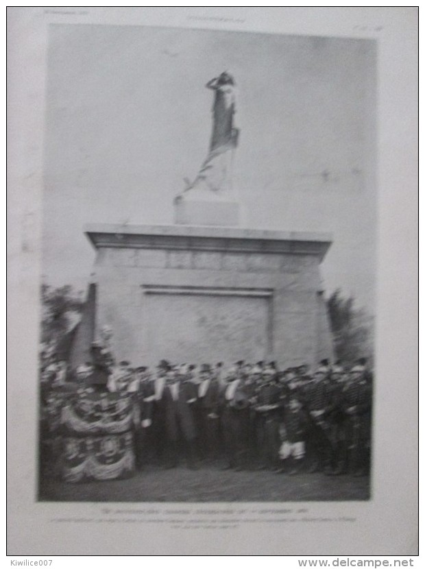 1910 FLOING Pres De Sedan Ardennes    Le Général Bailloud  MONUMENT DES BRAVES GENS - Other & Unclassified