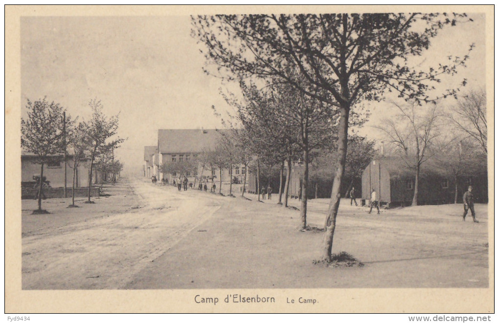 CPA - Le Camp D´Elsenborn - Le Camp - Elsenborn (camp)