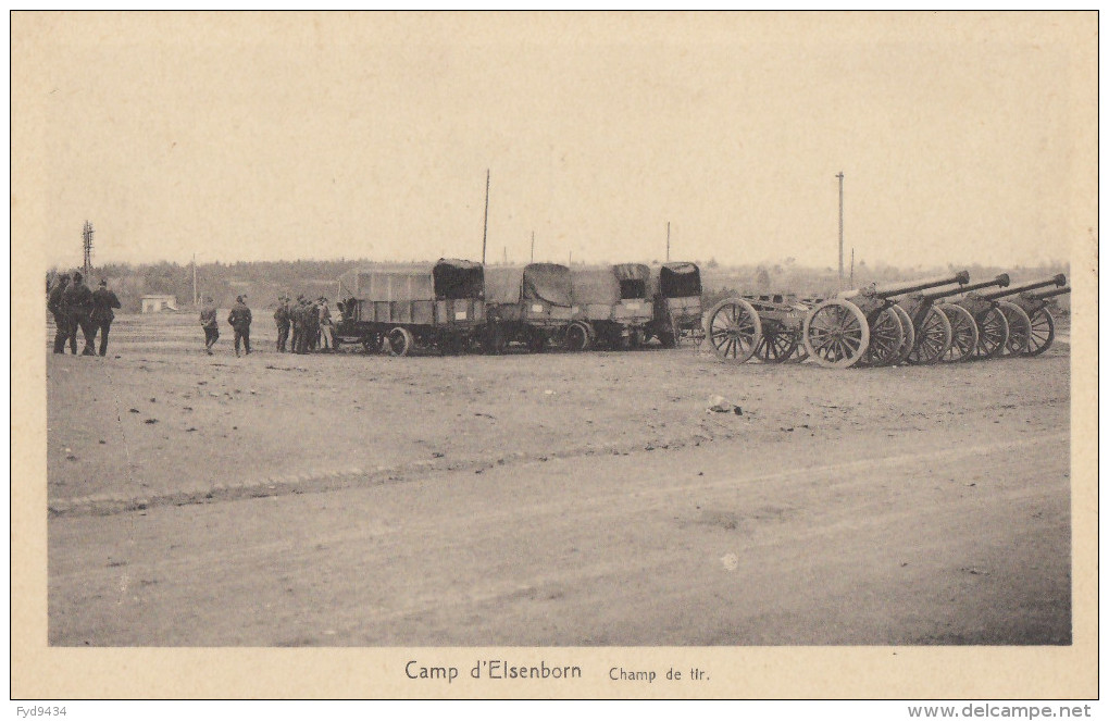 CPA - Le Camp D´Elsenborn - Champ De Tir - Elsenborn (camp)