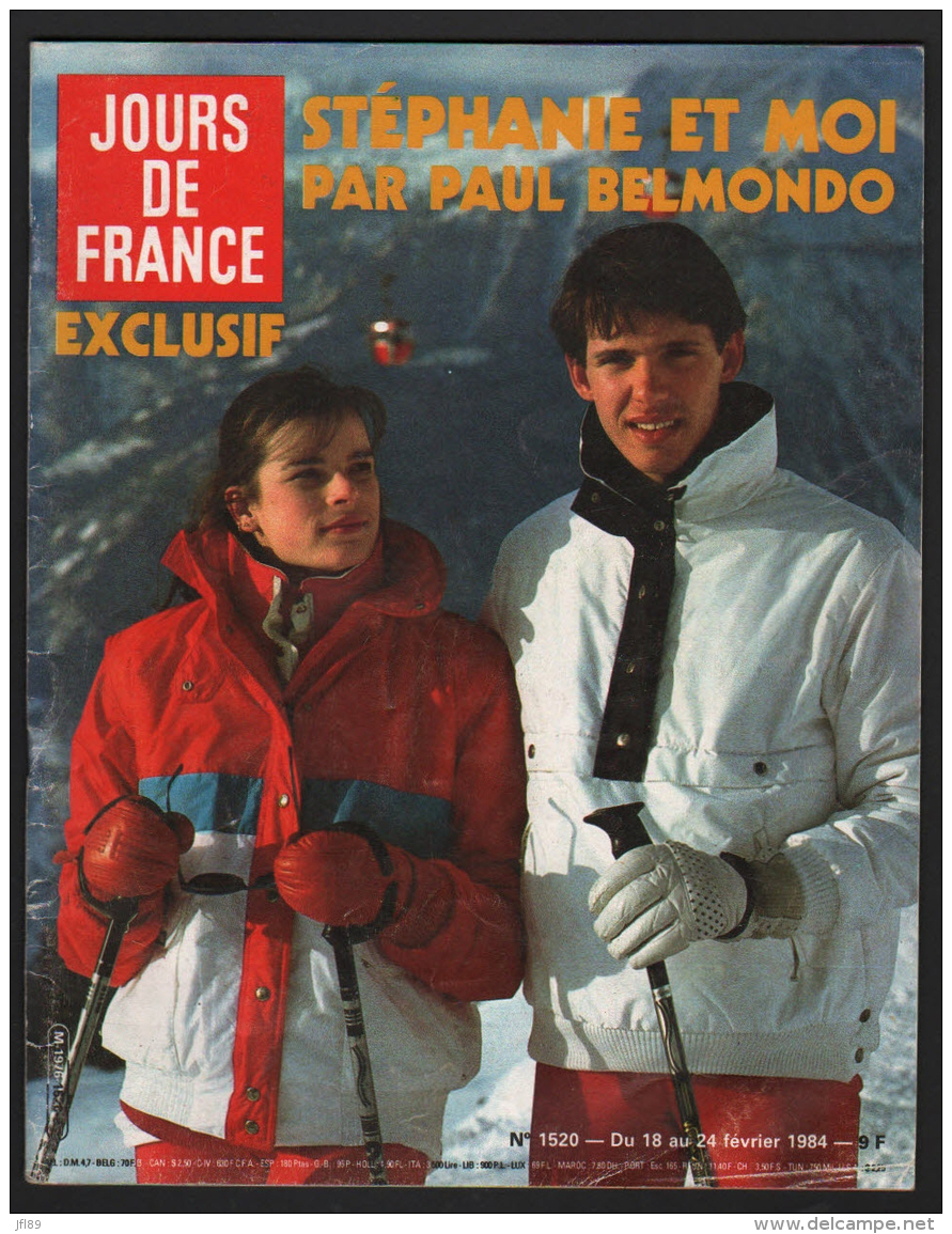 8491 - Stephanie De Monaco   Paul Belmondo  Jean De La Fontaine Pierre Perret  Pierre Debray Ritzen J.Henri Lartigue - Lifestyle & Mode