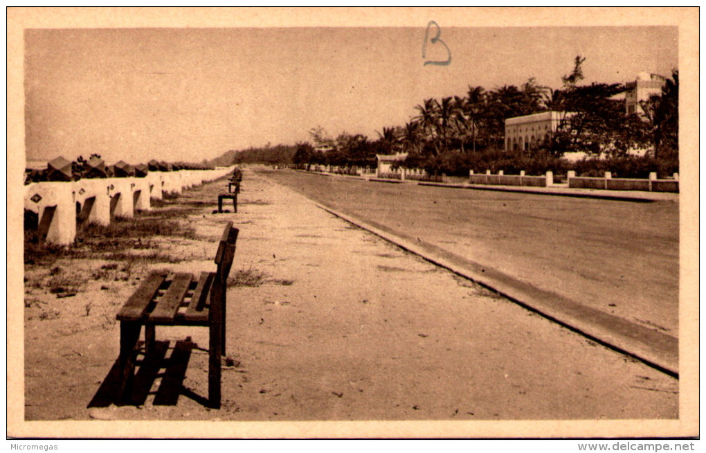 DAHOMEY - COTONOU - La Marina - Benín