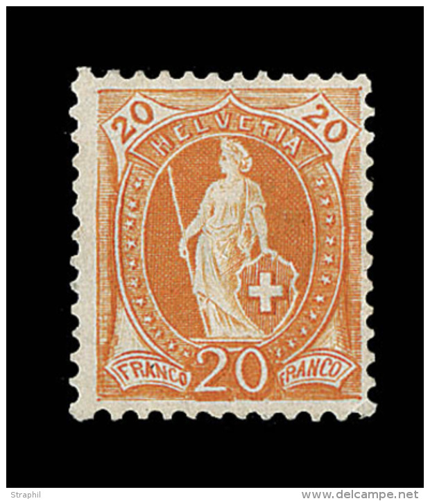 N°66A (N°71) - 20c Orange - TB - Nuovi