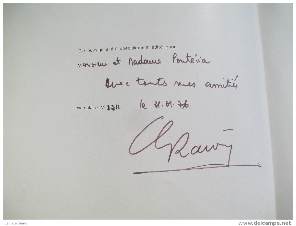 Livre De Poésie/"Chants Du Gabon" /Georges RAWIRI/ Dédicacé à Mr Et Mme Ponténia/Edition De Luxe/1976   LIV81 - Gesigneerde Boeken