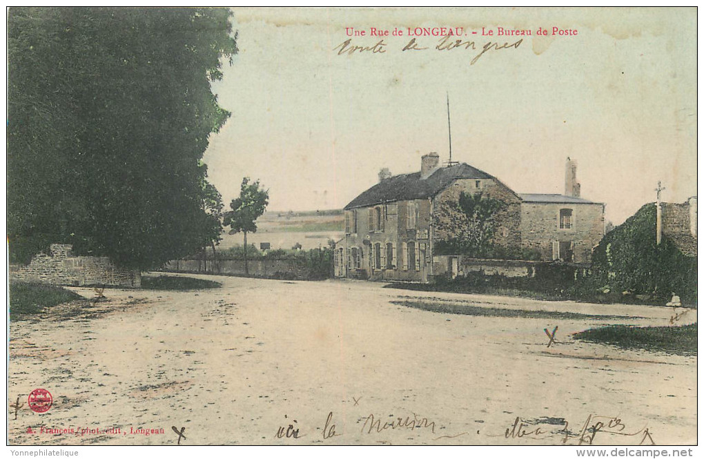 52 - HAUTE MARNE - Longeau - Bureau De Poste - Le Vallinot Longeau Percey