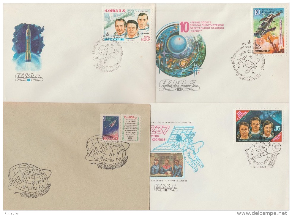 RUSSIE  COVERS  SPACE    Réf  E774 - Other & Unclassified