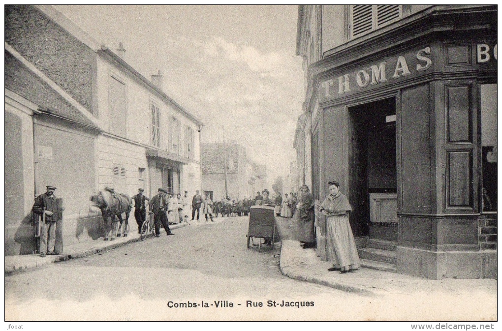 77 SEINE ET MARNE - COMBS LA VILLE Rue Saint-Jacques - Combs La Ville