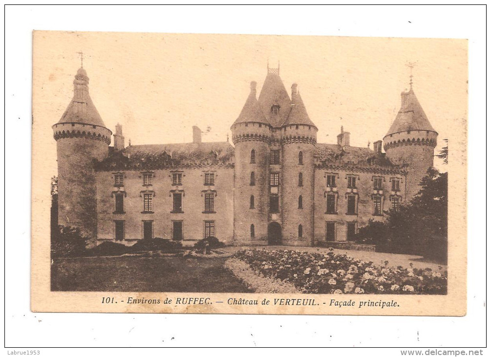 Ruffec-Château De Verteuil-(B.2898) - Ruffec