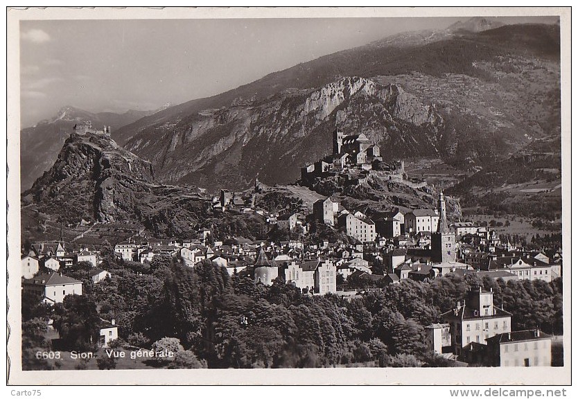 Suisse - Sion - Vue Générale - Sion