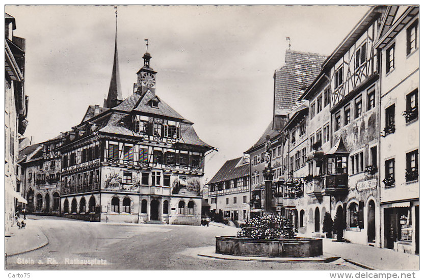 Suisse -  Stein Am Rhein - Rathausplatz - Stein Am Rhein