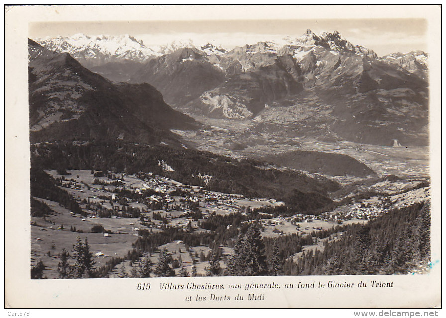 Suisse - Villars Chesières Villars Sur Ollon - 1959 - Ollon