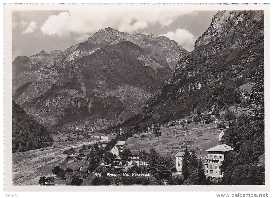 Suisse - Frasco - Val Verzasca - Hotel Efra - Edizione E. Steinemann Locarno - Frasco