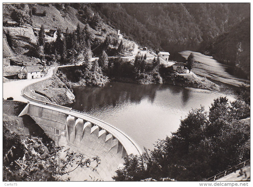 Suisse - Palagnedra (Centovalli) Diga - Barrage ( Chemin De Fer De Montagne) - RARE - Centovalli