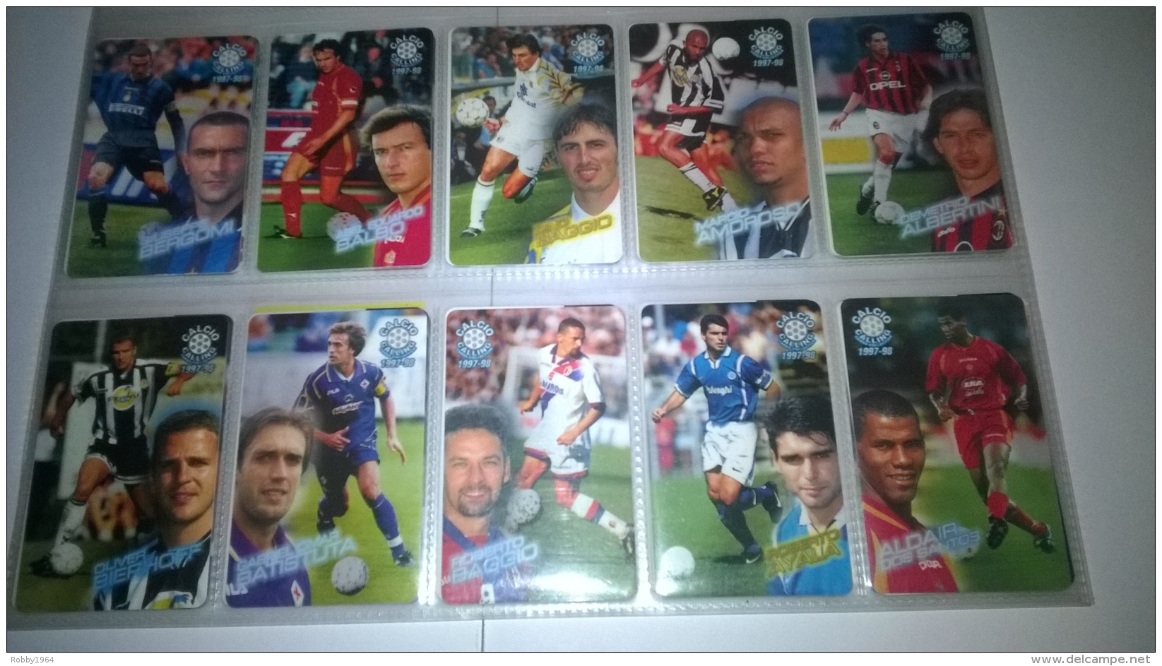 Serie Cpl Dal N 1 Al N 56 Calcio Card Calling 97/98 Ottime - Edizione Italiana