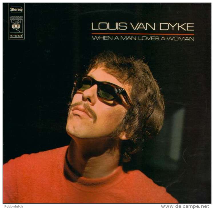 * LP *  LOUIS VAN DYKE TRIO - WHEN A MAN LOVES A WOMAN (Holland 1969) Louis Van Dijk - Jazz