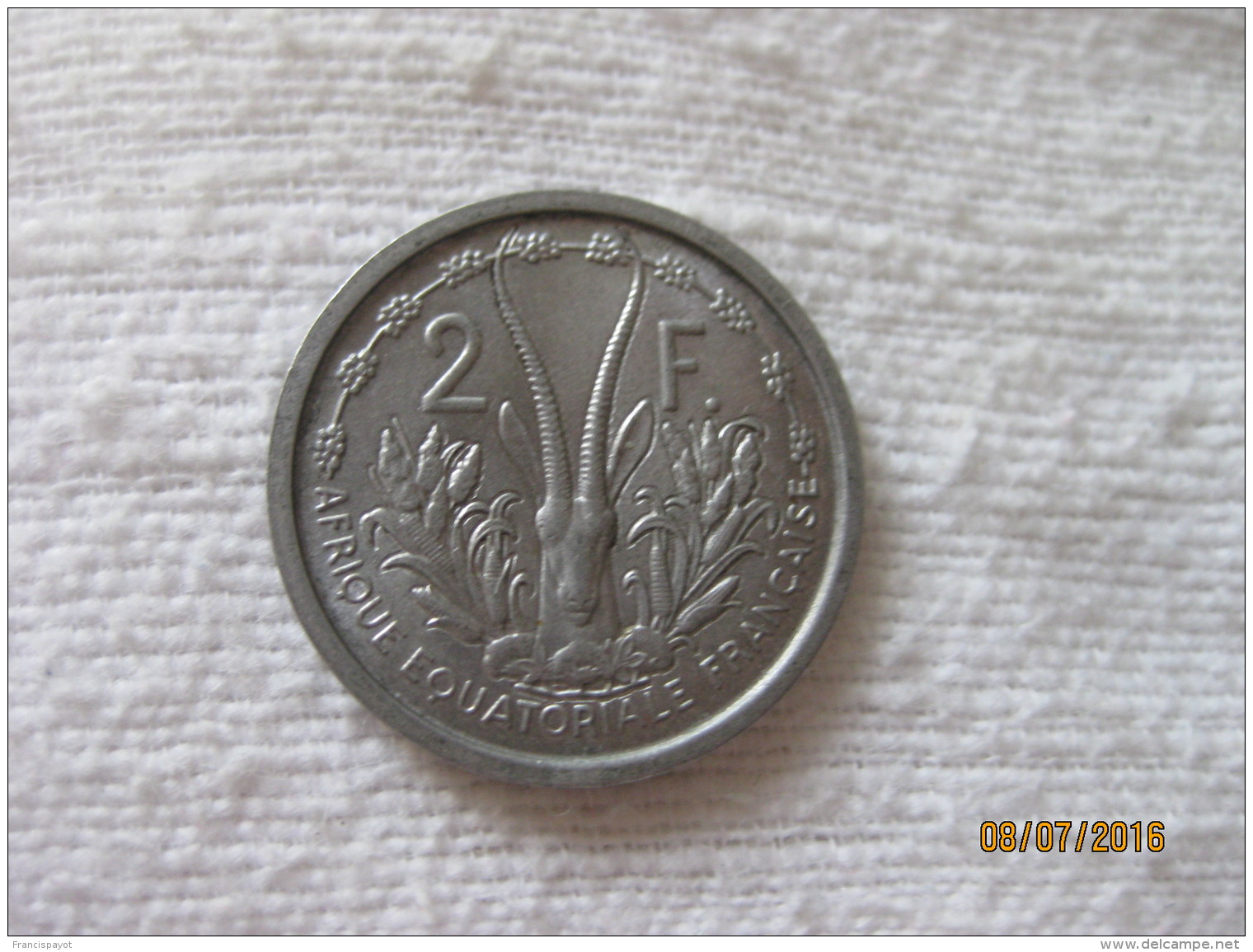 Afrique équatoriale Française 2 Francs 1948 - Other & Unclassified