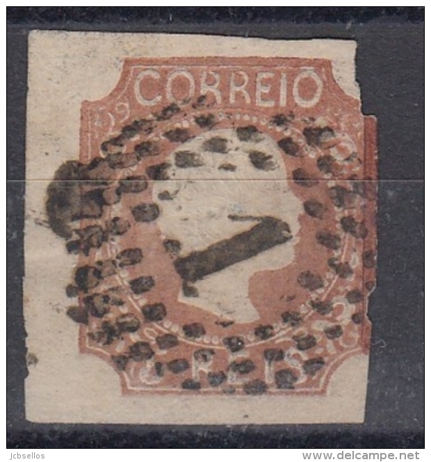 Portugal 1855/56 Nº 5 Usado (atencion Al Margen Derecho) - Gebraucht