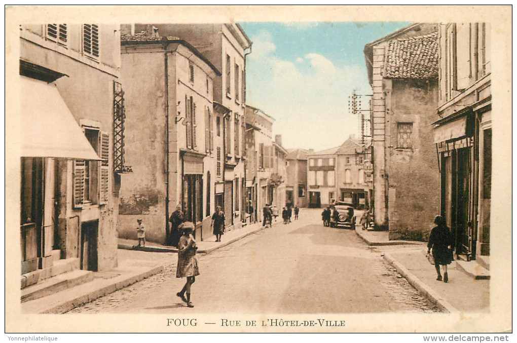 54 - M Et M - Foug - Rue De L'hotel De Ville - Foug