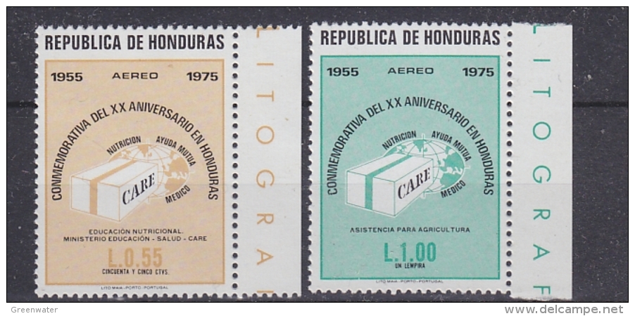 Honduras 1975 Care 2v ** Nh (31060) - Honduras