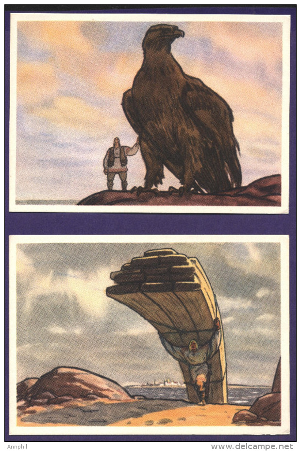 6506  Set of postcards Illustration epics of the north  Kalevala