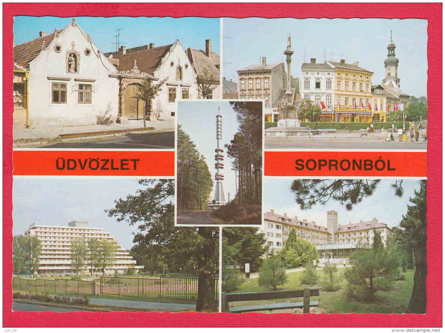 215794 / Sopron - Firewatch Tower , TV TOWER , BUILDING , Hungary Ungarn Hongrie Ungheria - Ungarn