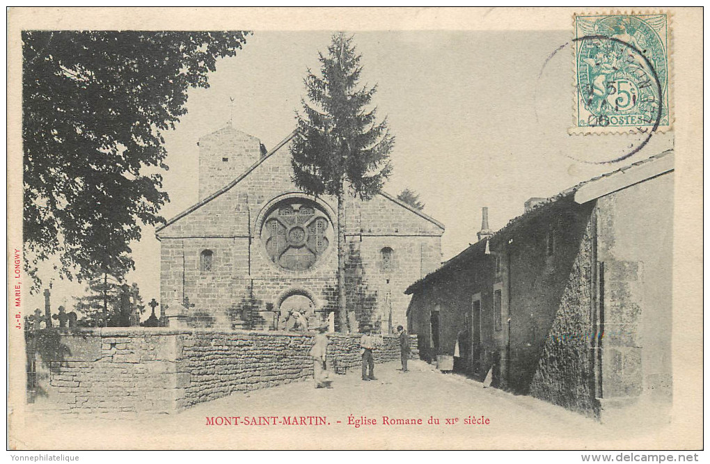 54 - M Et M - Mont Saint Martin - Eglise Romane - Mont Saint Martin