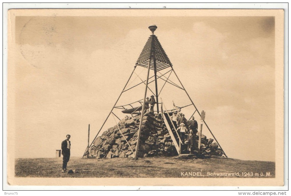 KANDEL (Berg), Schwarzwald - 1912 - Waldkirch