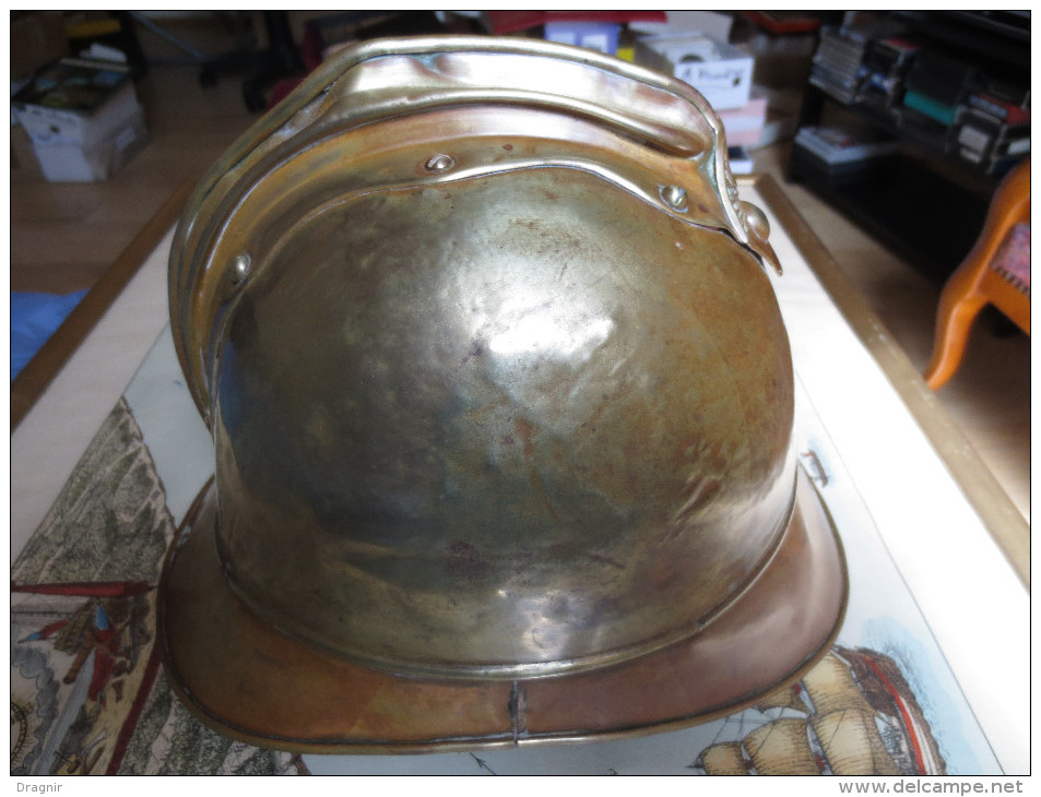 Casque De Pompier Modèle 1895 - Firemen