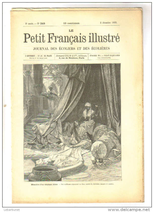 Revues Anc 1893 Le Petit Français Illustré Décembre 1893 5 Numéros N° 249-250-251-252-253 - Revues Anciennes - Avant 1900