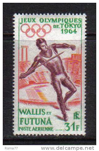 G1228 - WALLIS ET FUTUNA , Posta Aerea N. 21 *** Olimpiadi - Unused Stamps