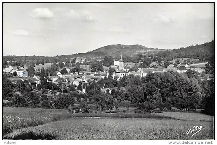 - Departs Div.-ref-HH434- Puy De Dome - Manzat - Vue Generale Et Puy Chalard - Carte Bon Etat - - Manzat