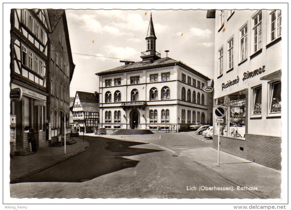 Lich - S/w Rathaus - Lich