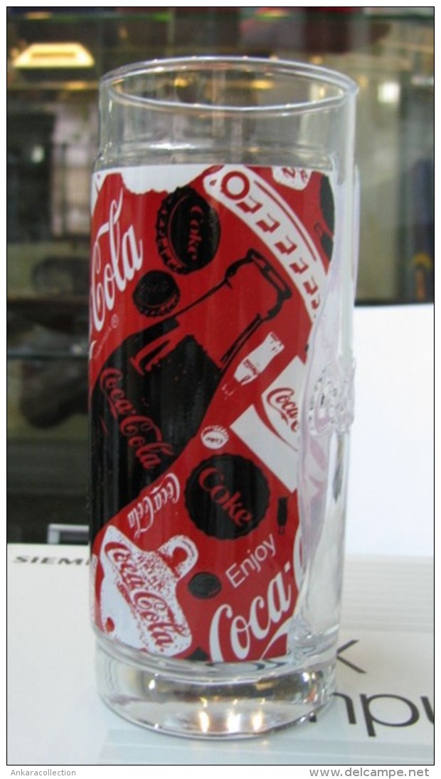 AC - COLA COLA  - RARE GLASS - Botellas