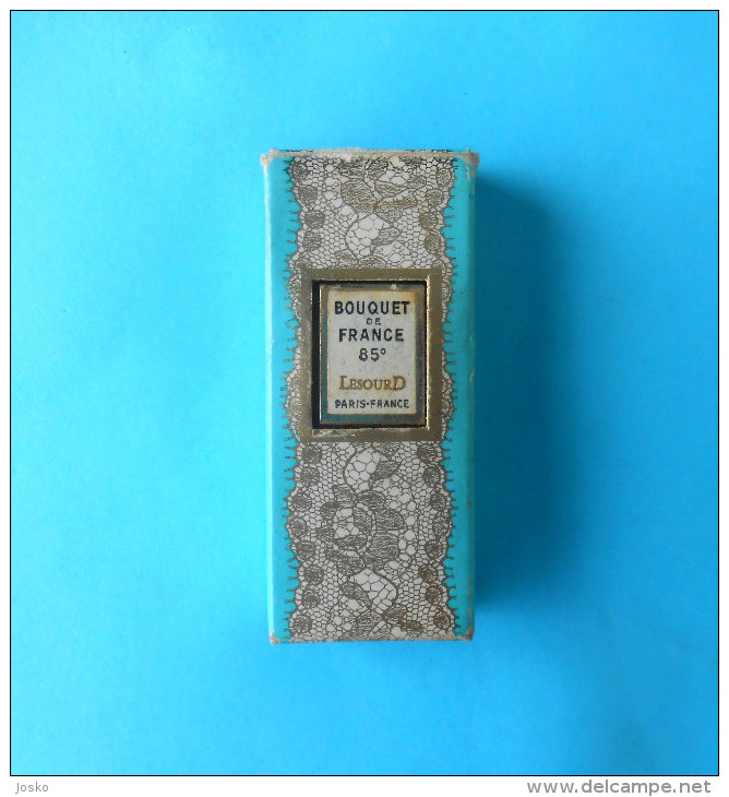 LESOURD Parfums Precieux ( Paris - France ) 85° Vintage Perfume Empty Bottle + Original Box * Parfum Profumo - Bottles (empty)