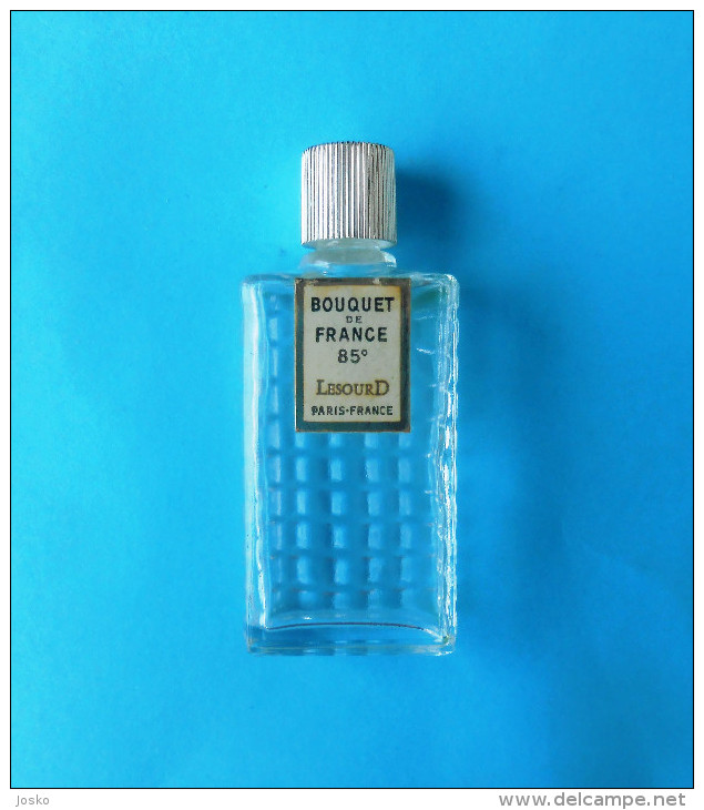 LESOURD Parfums Precieux ( Paris - France ) 85° Vintage Perfume Empty Bottle + Original Box * Parfum Profumo - Frascos (vacíos)