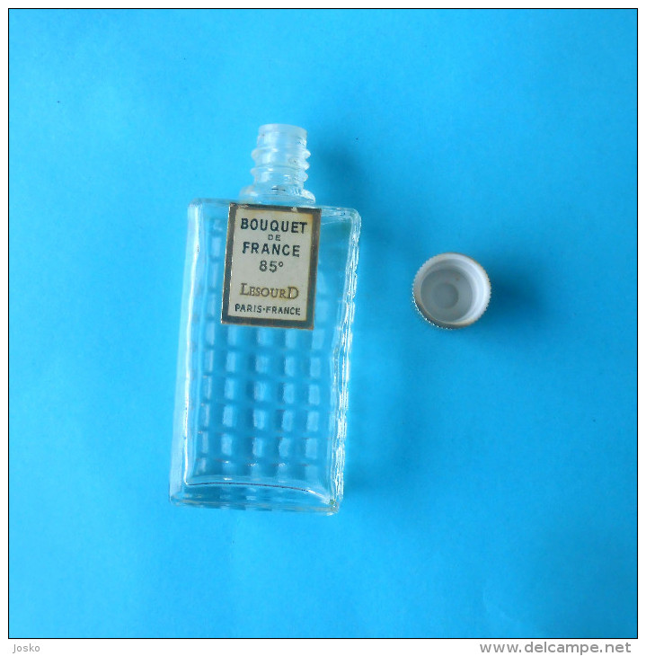 LESOURD Parfums Precieux ( Paris - France ) 85° vintage perfume empty bottle + original box * Parfum Profumo