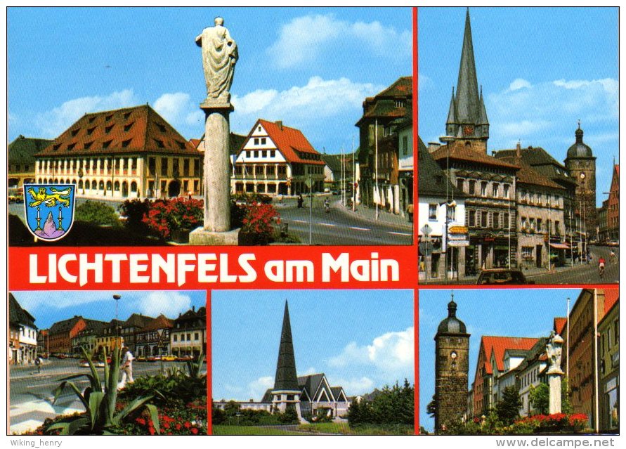 Lichtenfels In Oberfranken - Mehrbildkarte 3 - Lichtenfels