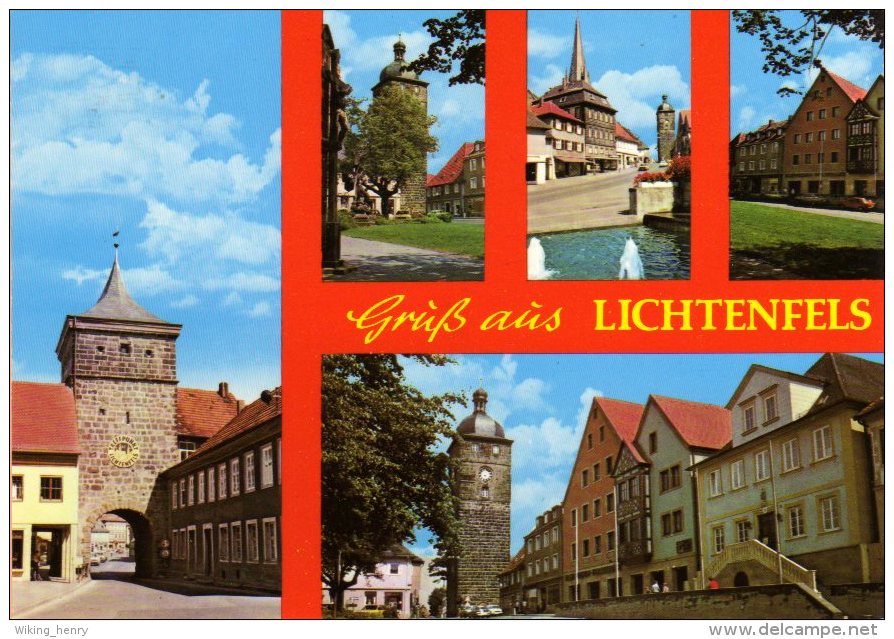 Lichtenfels In Oberfranken - Mehrbildkarte 4 - Lichtenfels