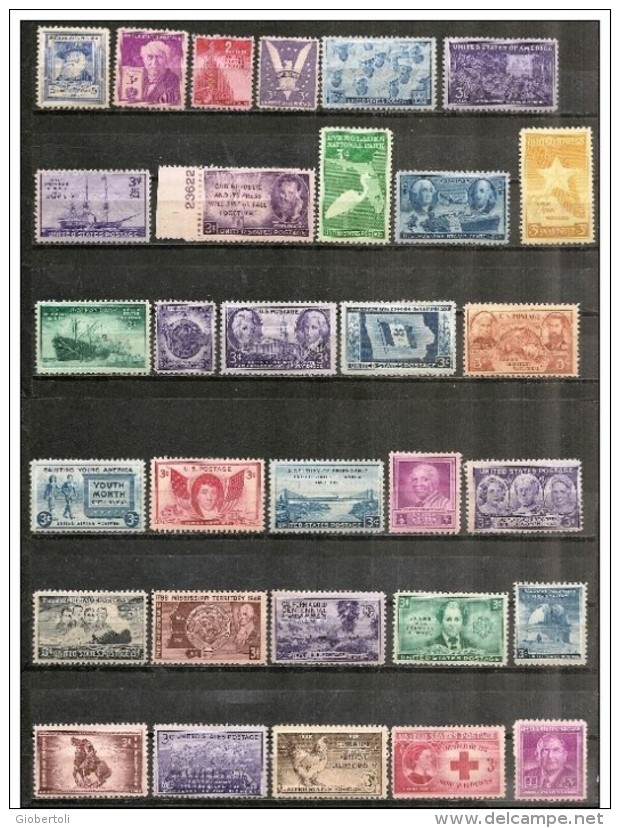 Stati Uniti/États-Unis/United States: Lotto Di 31 Pezzi, Lot Of 31 Pieces, Lot De 31 Pièces - Collections