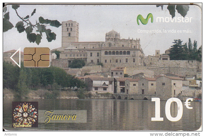 SPAIN - Jamera, Movistar Telecard 10 Euro, 05/11, Used - Emissions Basiques