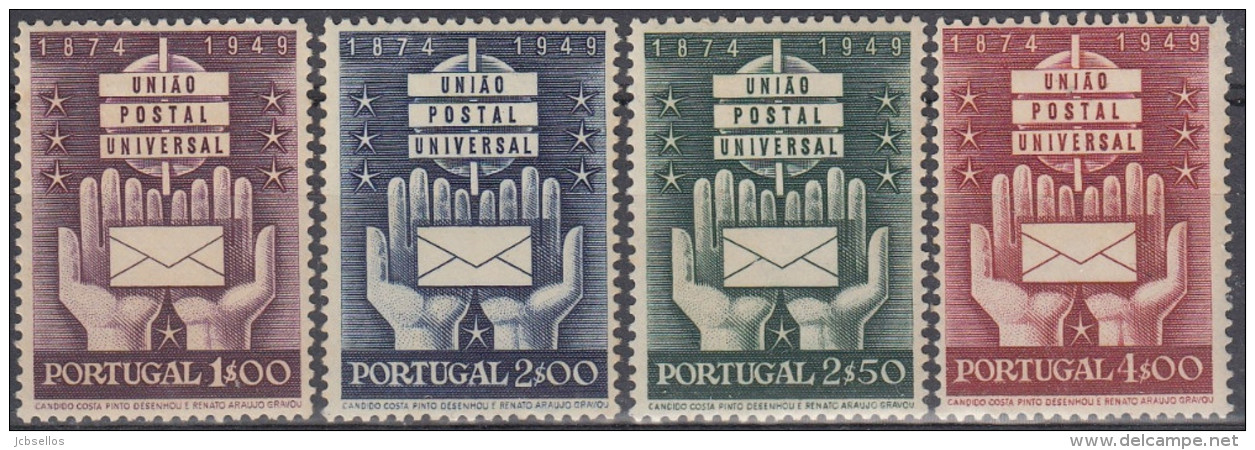 Portugal 1949 Nº 726/29 Charnela - Nuevos