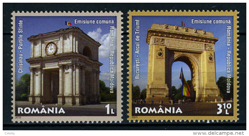 2011 - ROMANIA - Mi. Nr. 6582/6583 -  NH - ( **) - (K-EA-361368.11) - Nuovi