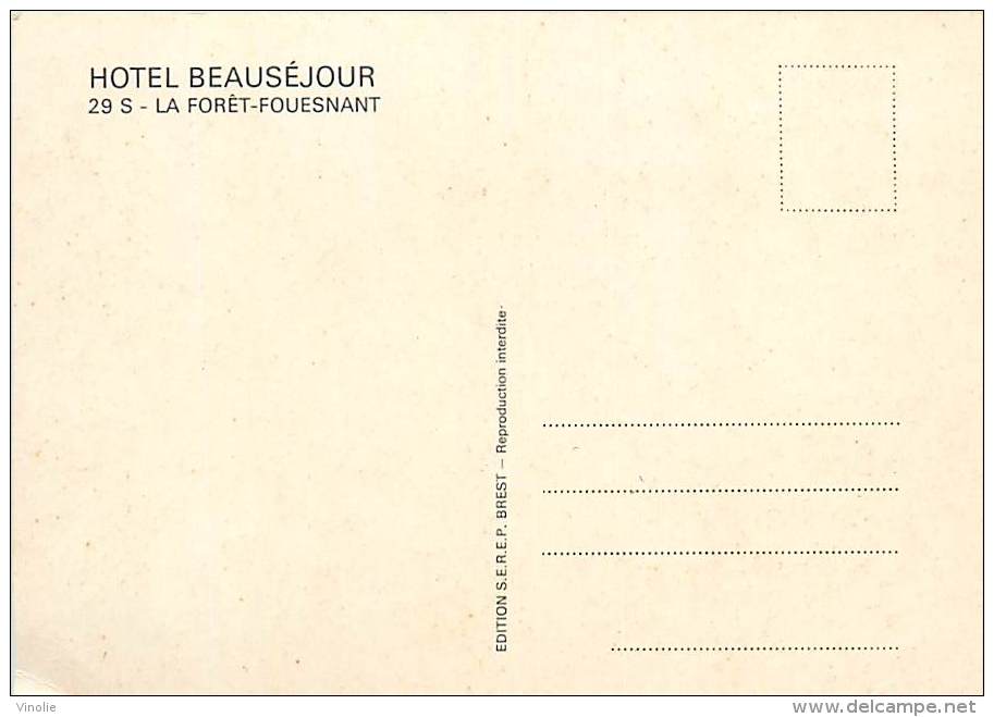 D-16 257 : LA FORET FOUESNANT HOTEL BEAUSEJOUR - La Forêt-Fouesnant
