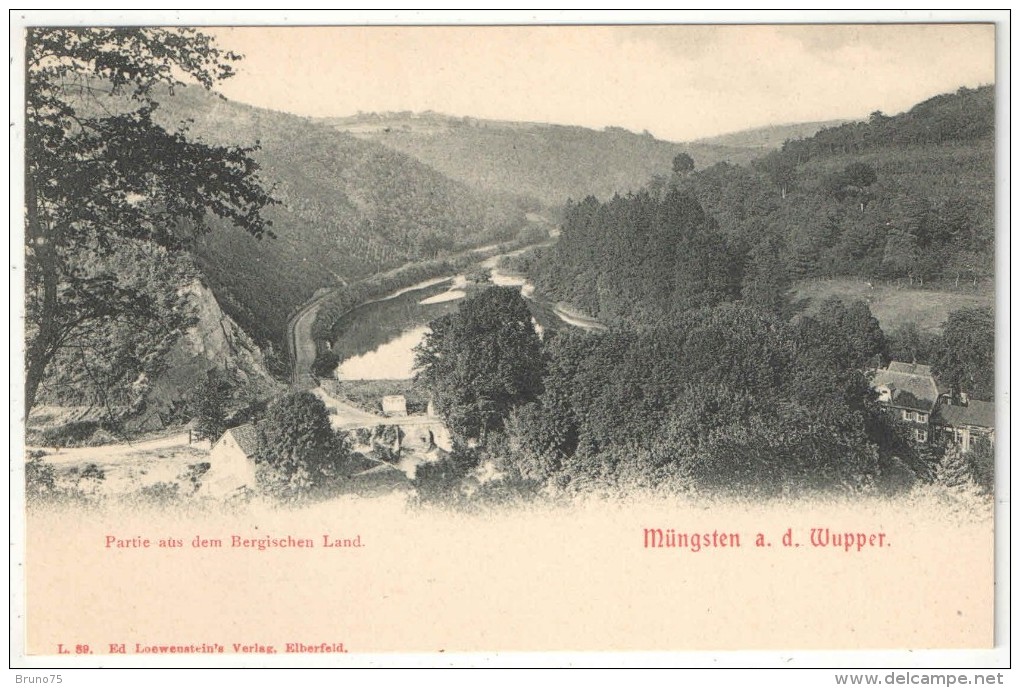 Müngsten A. D. Wupper - Partie Aus Dem Bergischen Land - Solingen