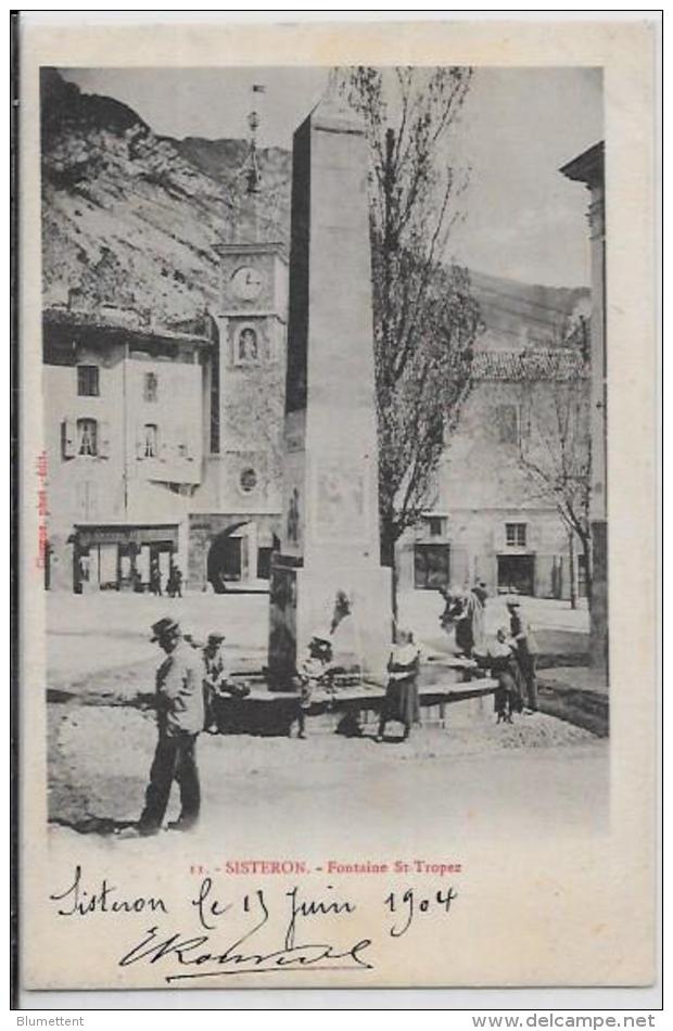 CPA Alpes De Haute Provence Basses Alpes Circulé Sisteron - Sisteron