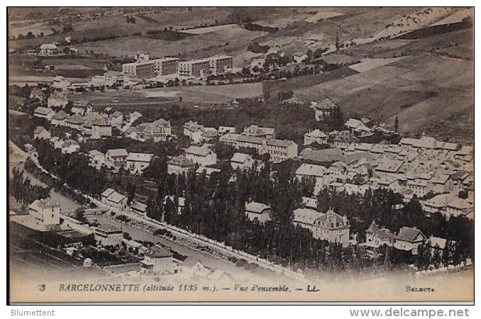 CPA Alpes De Haute Provence Basses Alpes Non Circulé Barcelonnette - Barcelonnetta