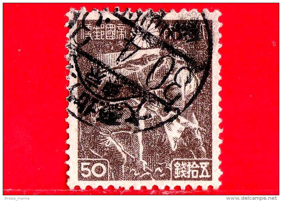 GIAPPONE - Usato - 1946 - Minatori - Coal Miners - 50 - Used Stamps